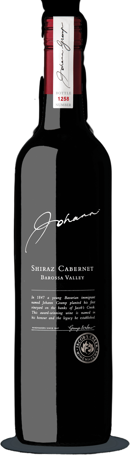 Jacob's Creek 1819 The Birth of Johann Barossa Coonawarra Shiraz Cabernet 2018